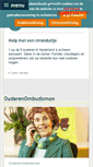 Mobile Screenshot of ouderenfonds.nl